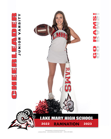Cheerleader - Jr Varsity -  Alayna - Cheerleaders - 8x10 NO BORDER