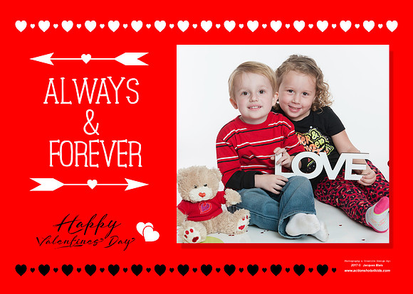 Valentine's Day Card - 5x7 - 2