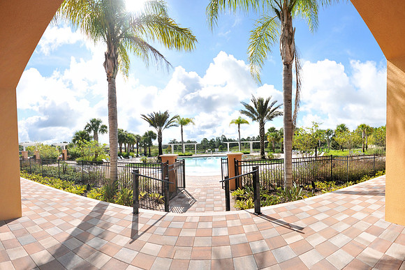 Pool Entrance