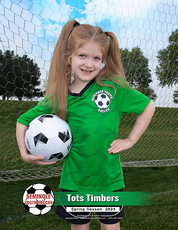 8x10 Portrait - Players - Tots Timbers