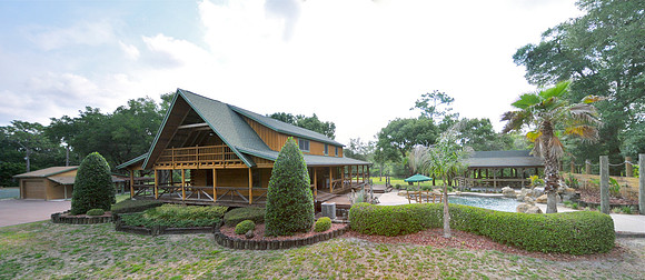 Backyard Pano