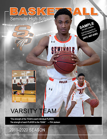 8.5x11 Composite - SHS - #11- Boys Varsity Basketball Magazine Cover - Player and Action copy