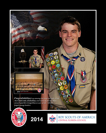 Boy Scout - Name2 - 8x10 - Memory Picture - Right