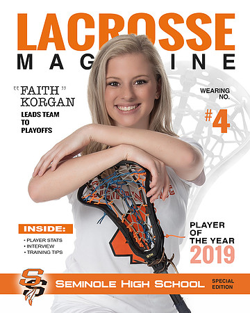 Lacrosse Magazine Cover 8x10 - 2