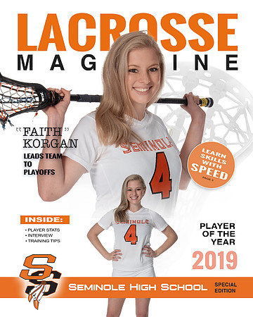 Lacrosse Magazine Cover 8x10 - 3