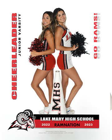 Cheerleader - Jr Varsity -  Cheerleaders - 8x10 NO BORDER